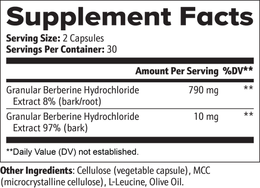 Berberine Metabolic Support